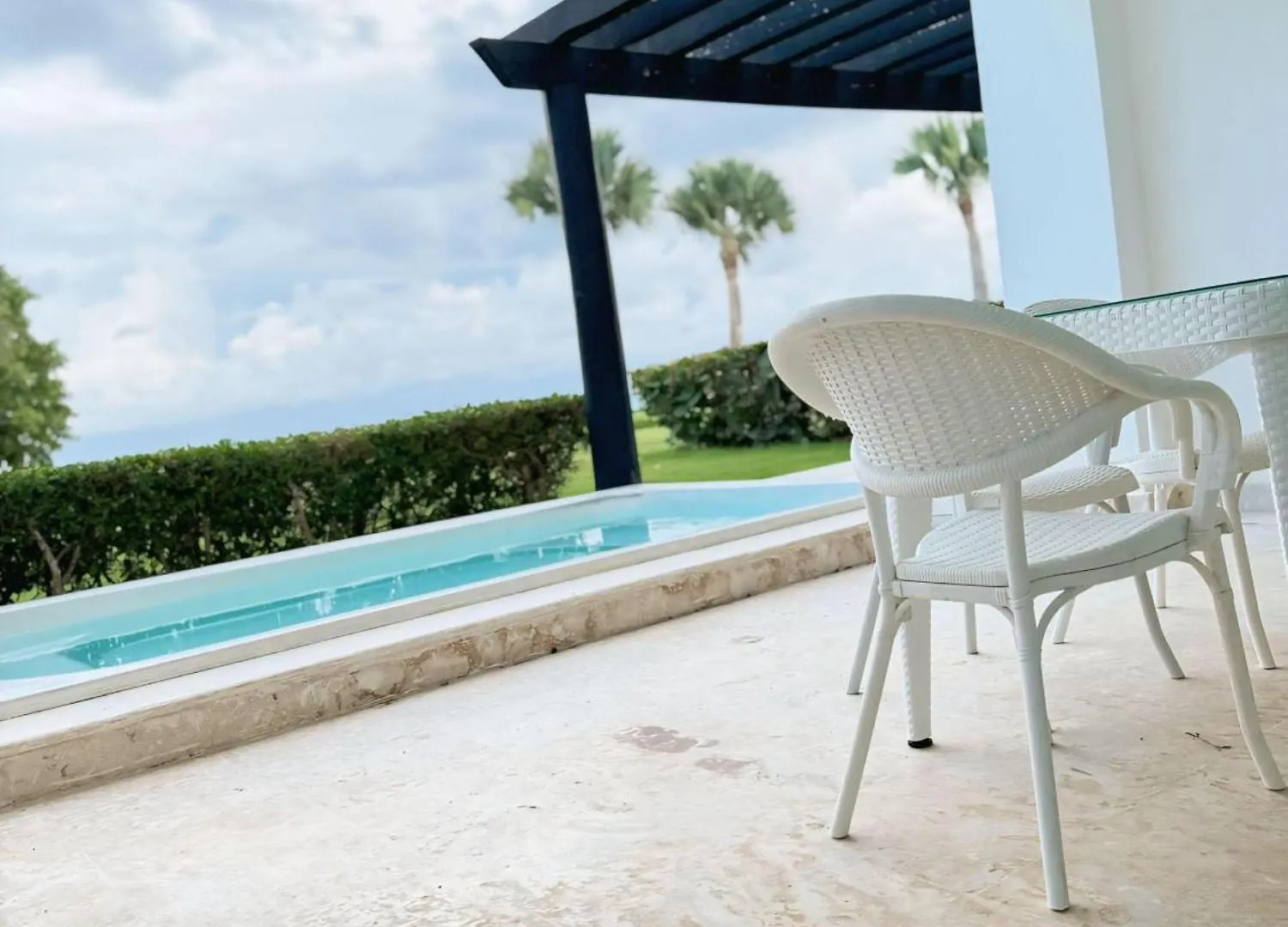 Apartment With Pool And Ocean View In Punta Palmera Punta Cana 0*,  Dominikai Köztársaság